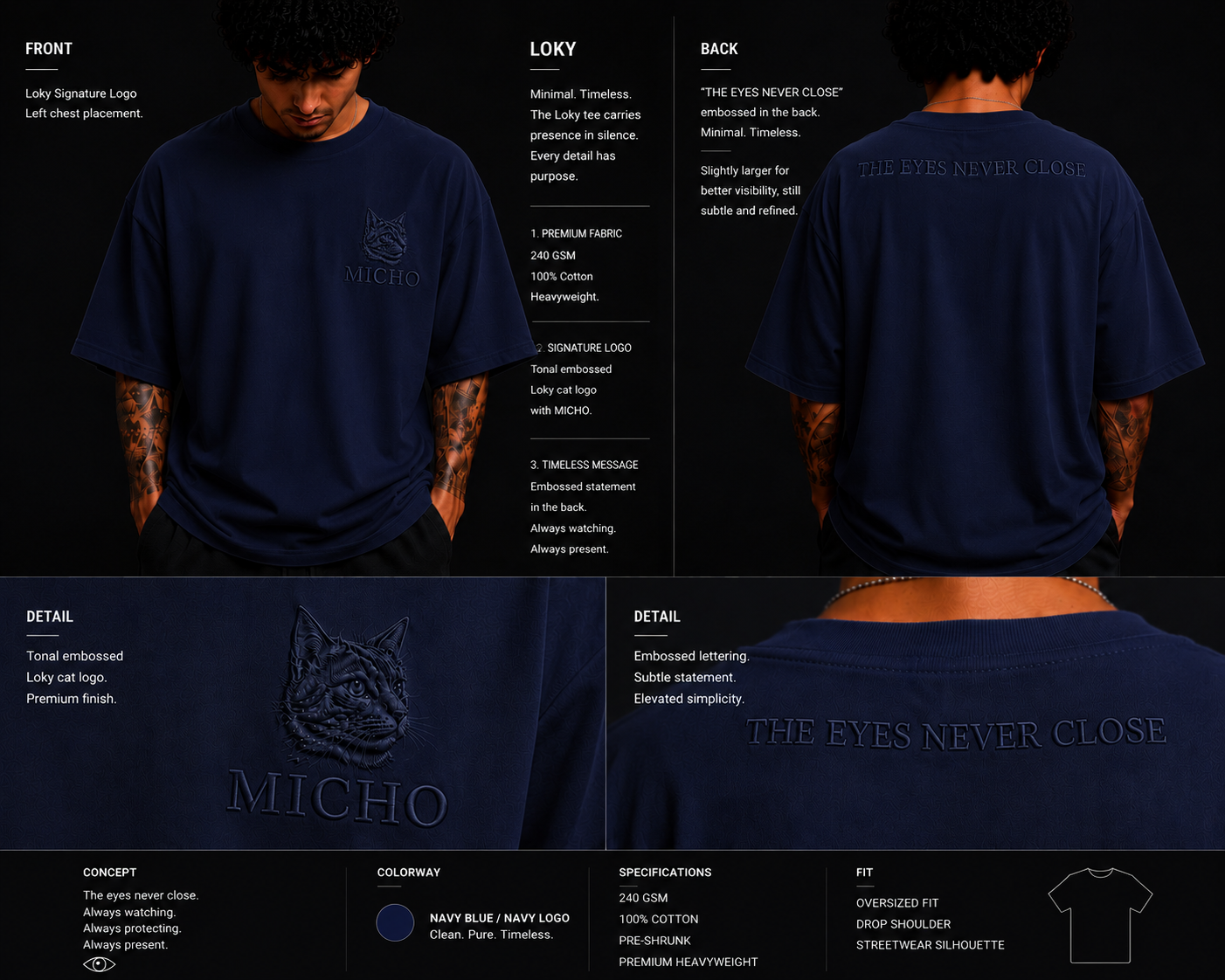 Locky - Oversized T-Shirt
