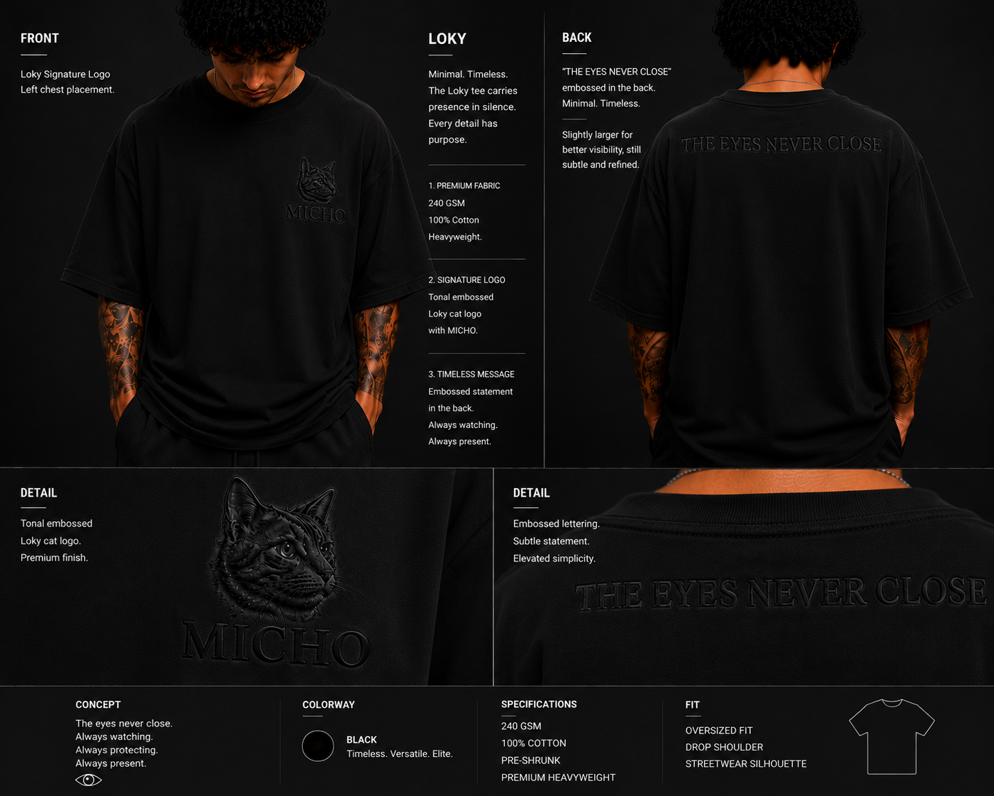 Locky - Oversized T-Shirt