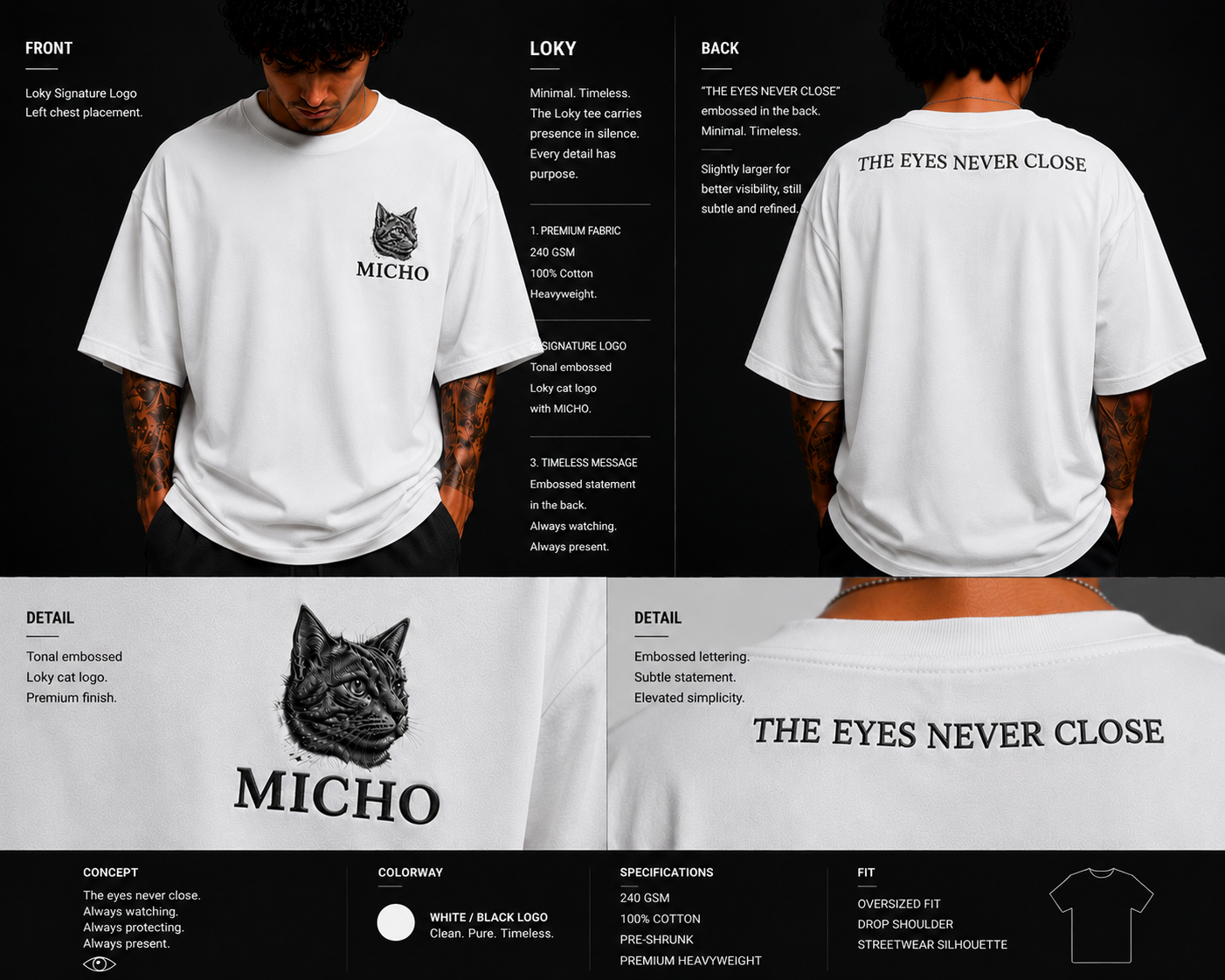 Locky - Oversized T-Shirt