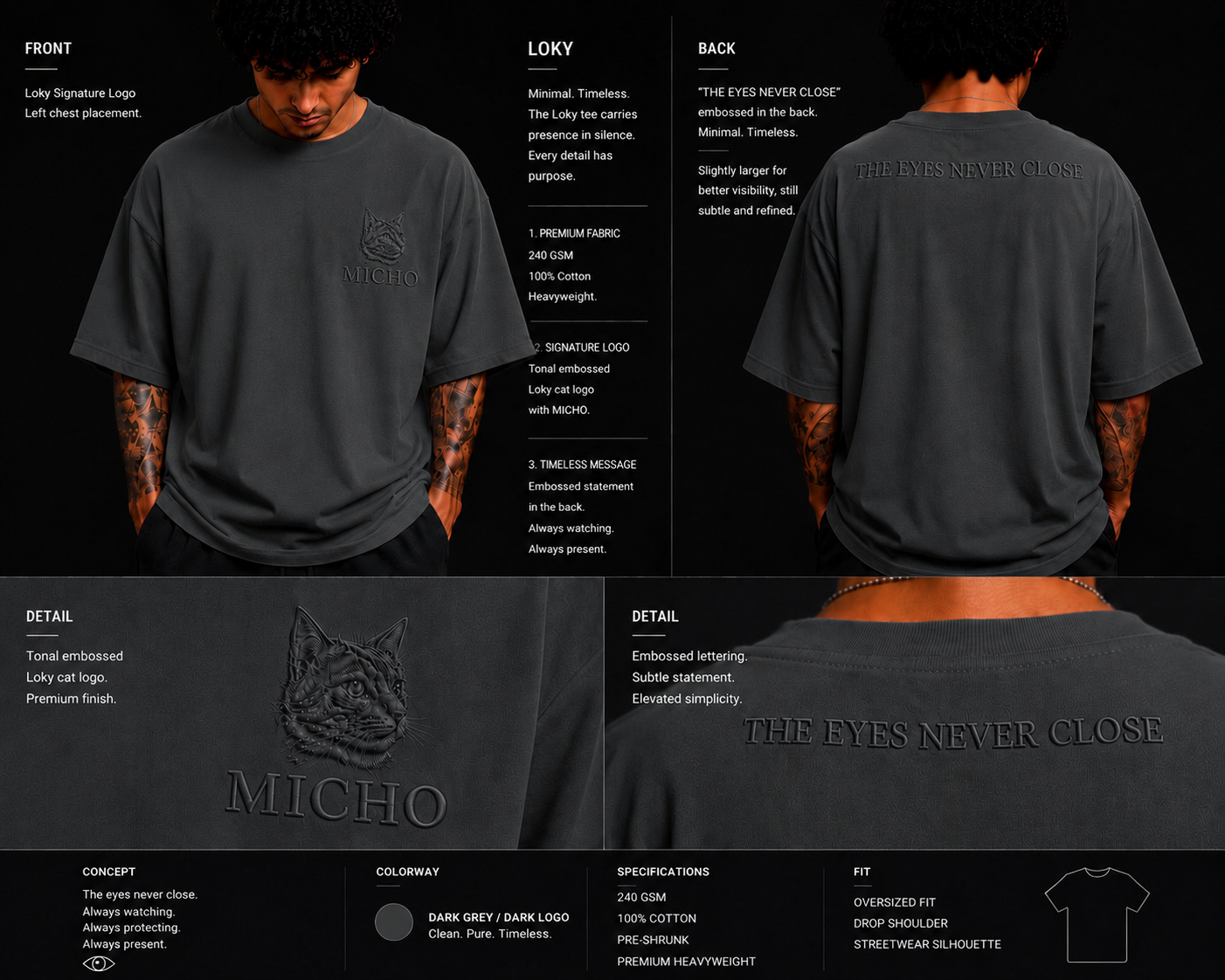 Locky - Oversized T-Shirt